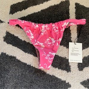 Acacia swimwear Levi bottom in Neon vintage (S) NWT